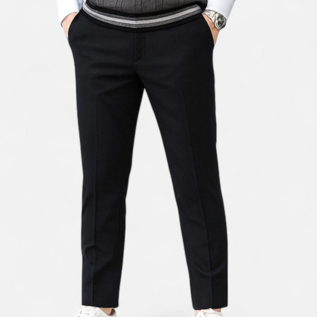 Lurvain | Men’s Slim-Fit Trousers – Refined Business Elegance