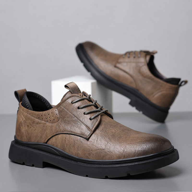Alveraine | Men’s Oxford Leather Dress Shoes – Timeless Elegance