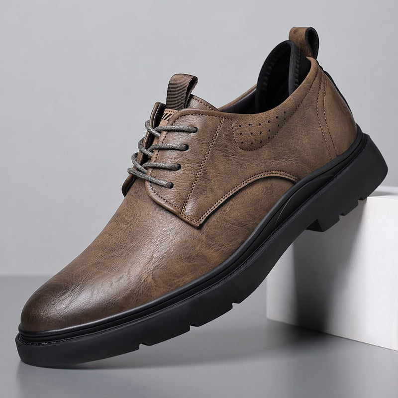 Alveraine | Men’s Oxford Leather Dress Shoes – Timeless Elegance