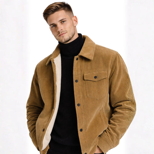 Alveraine | Men’s Corduroy Heritage Workwear Jacket