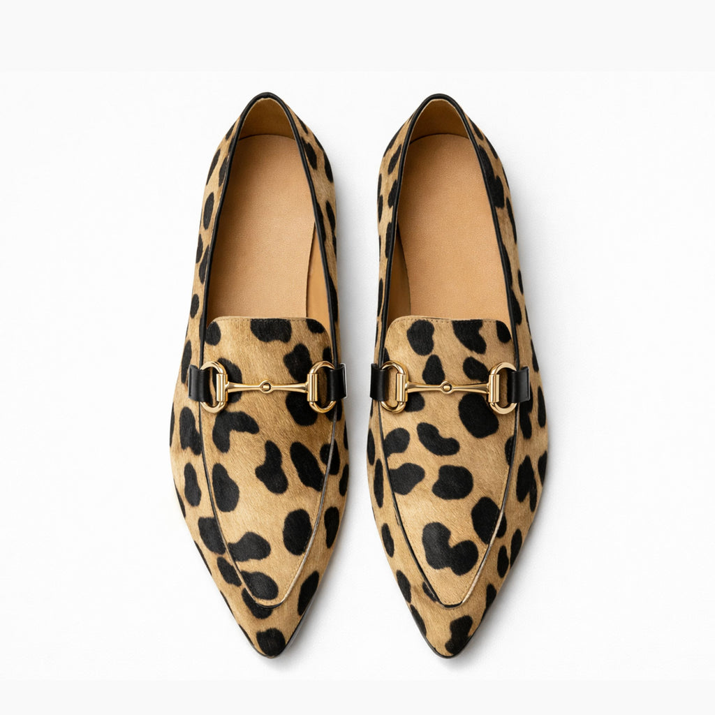 Alveraine | Women’s Printed Loafers – Modern Casual Style