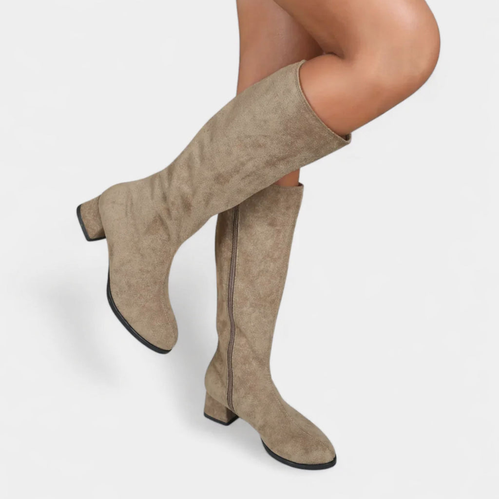 Alveraine | Women’s Skinny Zipper Boots