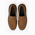 Alveraine | Women’s Penny Loafers – Glossy Heritage Sophistication
