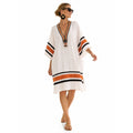 Alveraine | Women’s Striped V-Neck Summer Dress – Elegant Everyday Style