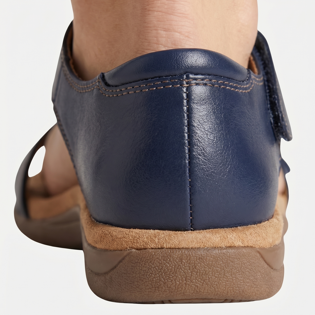 Alveraine Women's Open Toe Walking Sandals – Blue