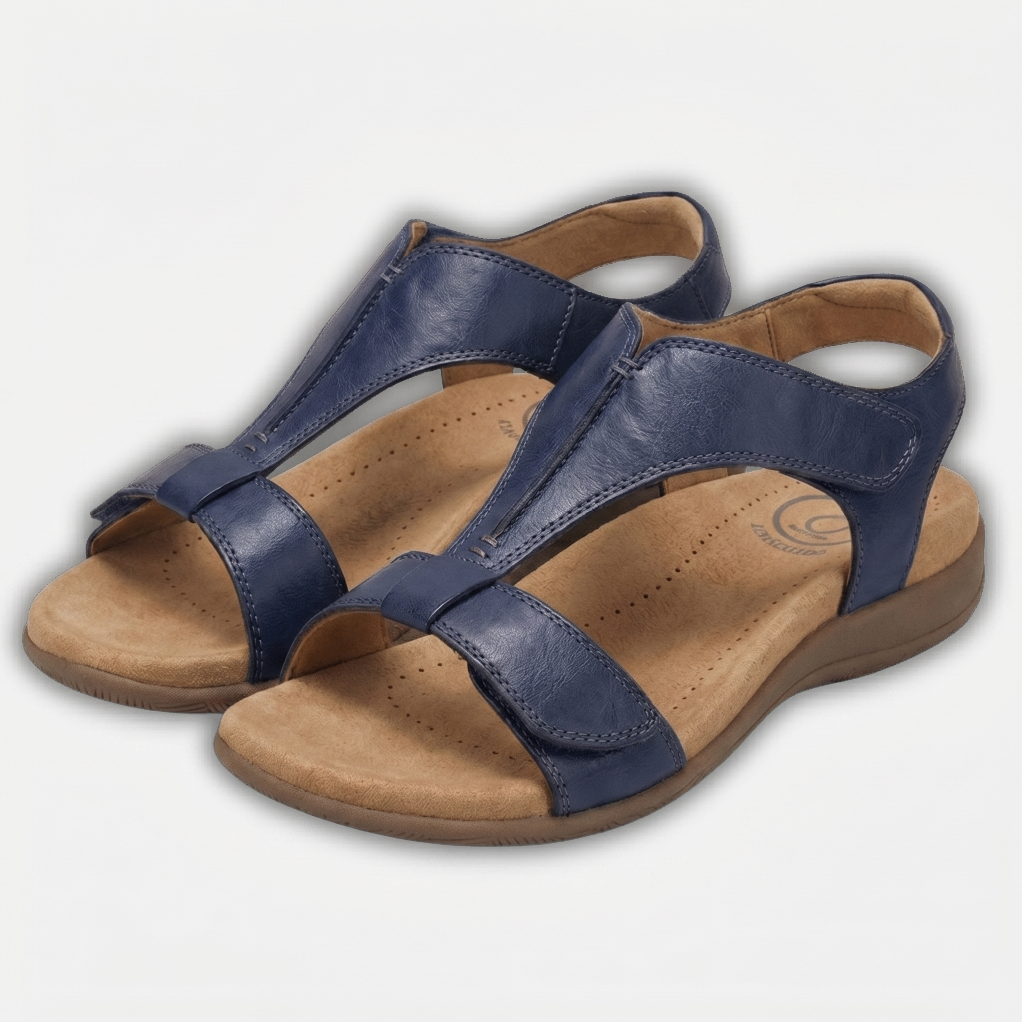 Alveraine Women's Open Toe Walking Sandals – Blue Variant