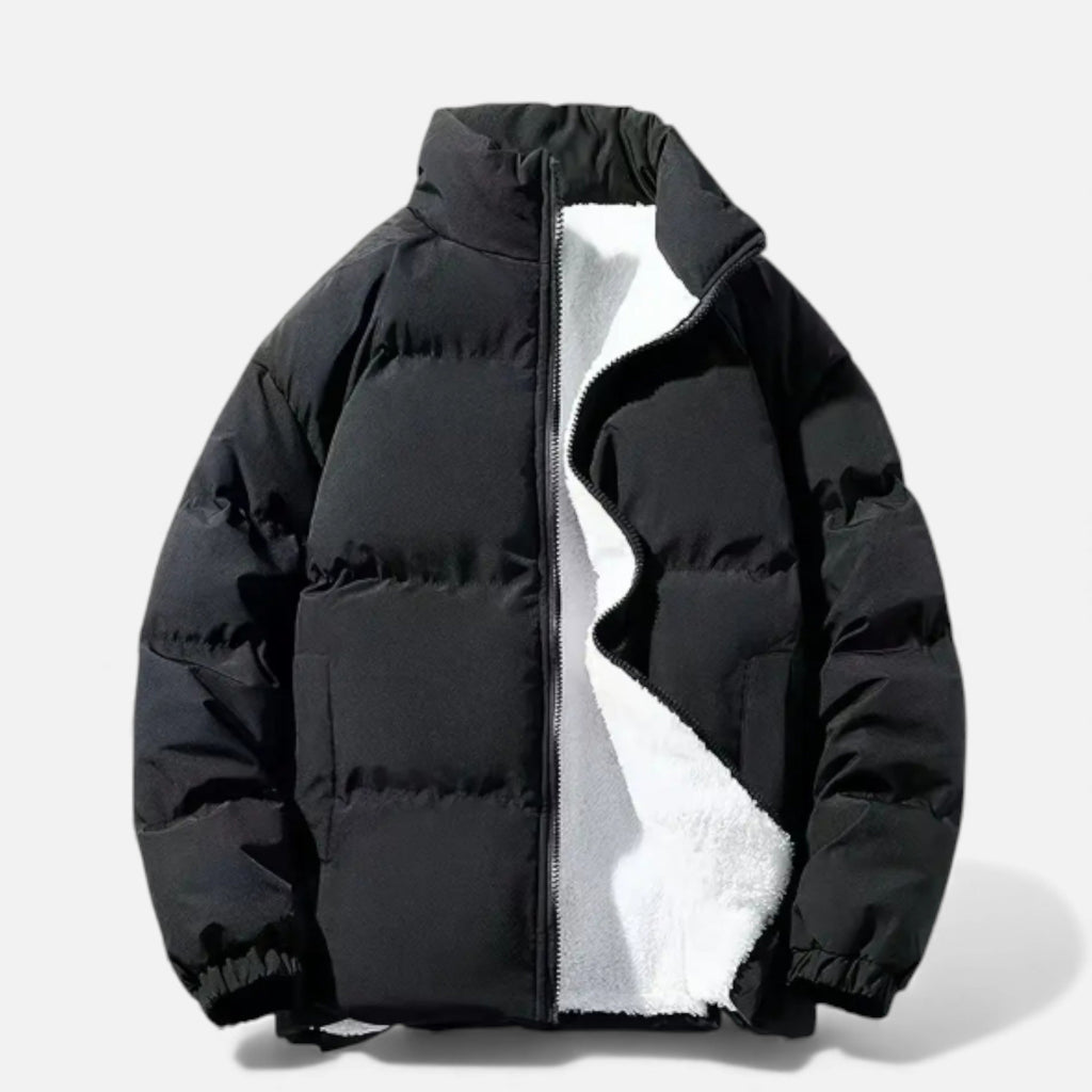 Alveraine | Men’s Fleece-Lined Insulated Winter Jacket