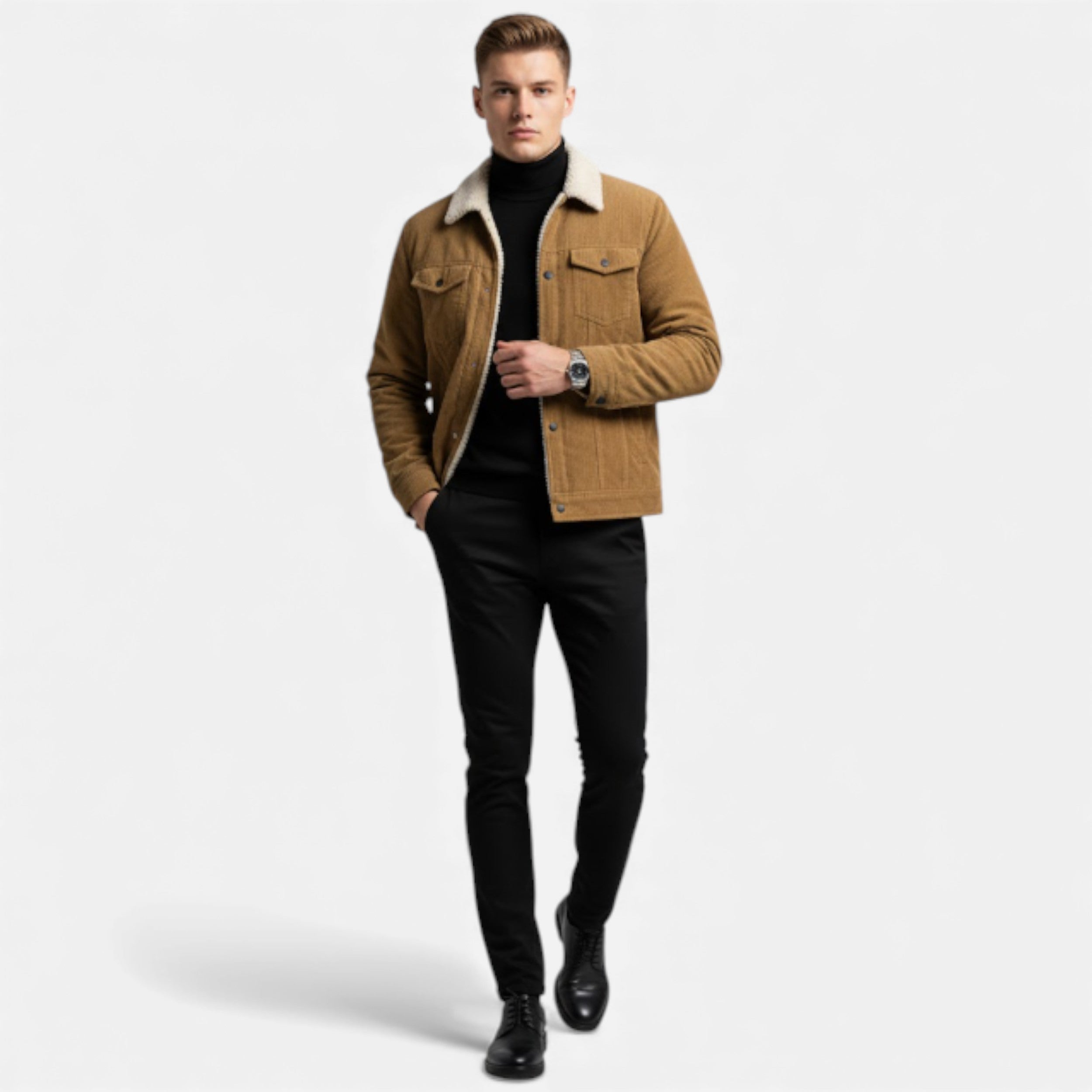 Lurvain | Men’s Corduroy Heritage Workwear Jacket