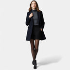 Alveraine | Women’s Wool‑Blend Knit Coat