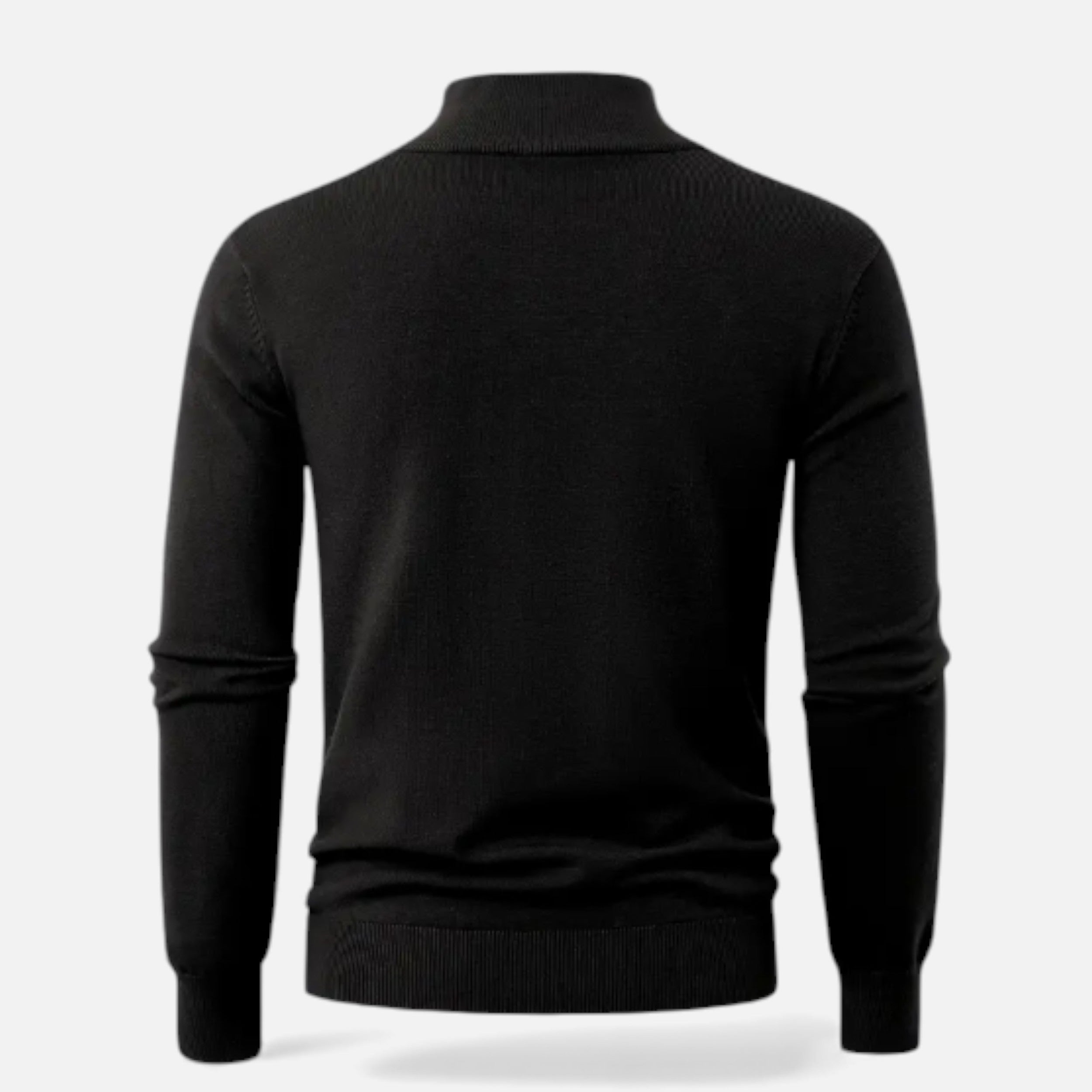 Lurvain | Men’s Heavyweight Knit Zip Cardigan