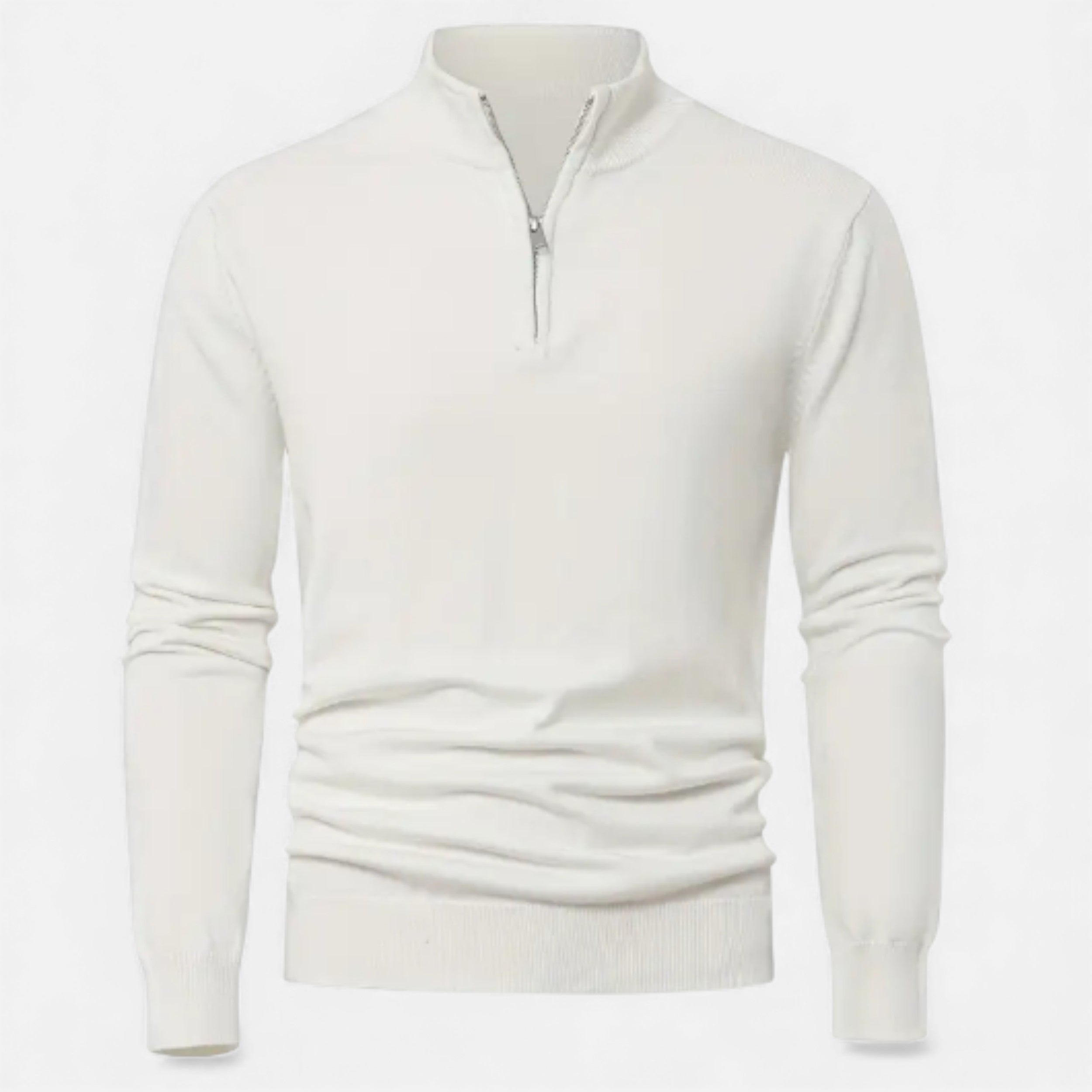 Lurvain | Men’s Heavyweight Knit Zip Cardigan