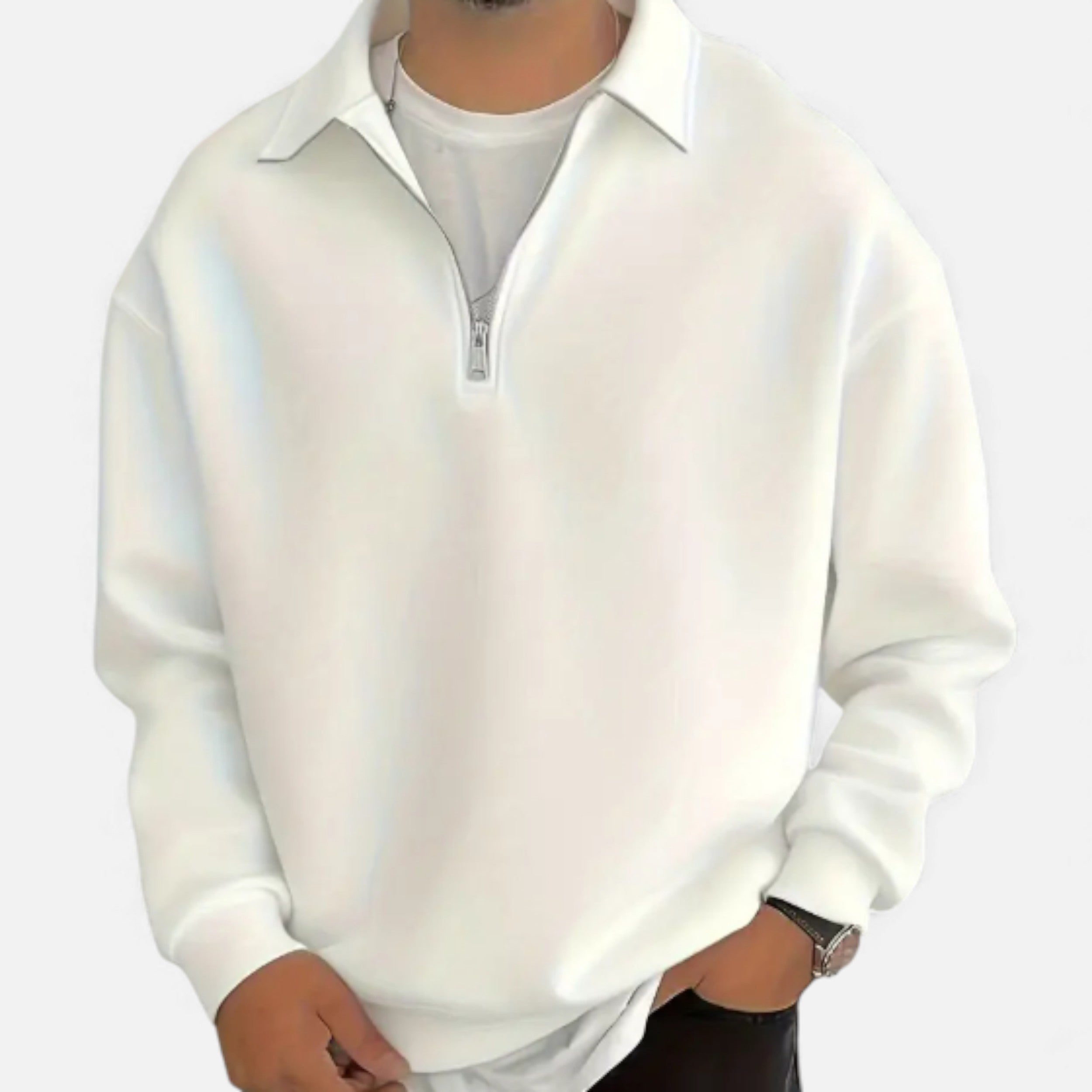 Lurvain | Men’s Cozy Fleece Half-Zip Pullover