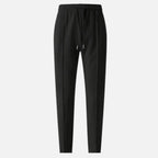 Alveraine | Men’s Waffle Knit Casual Trousers – Relaxed Aristocracy