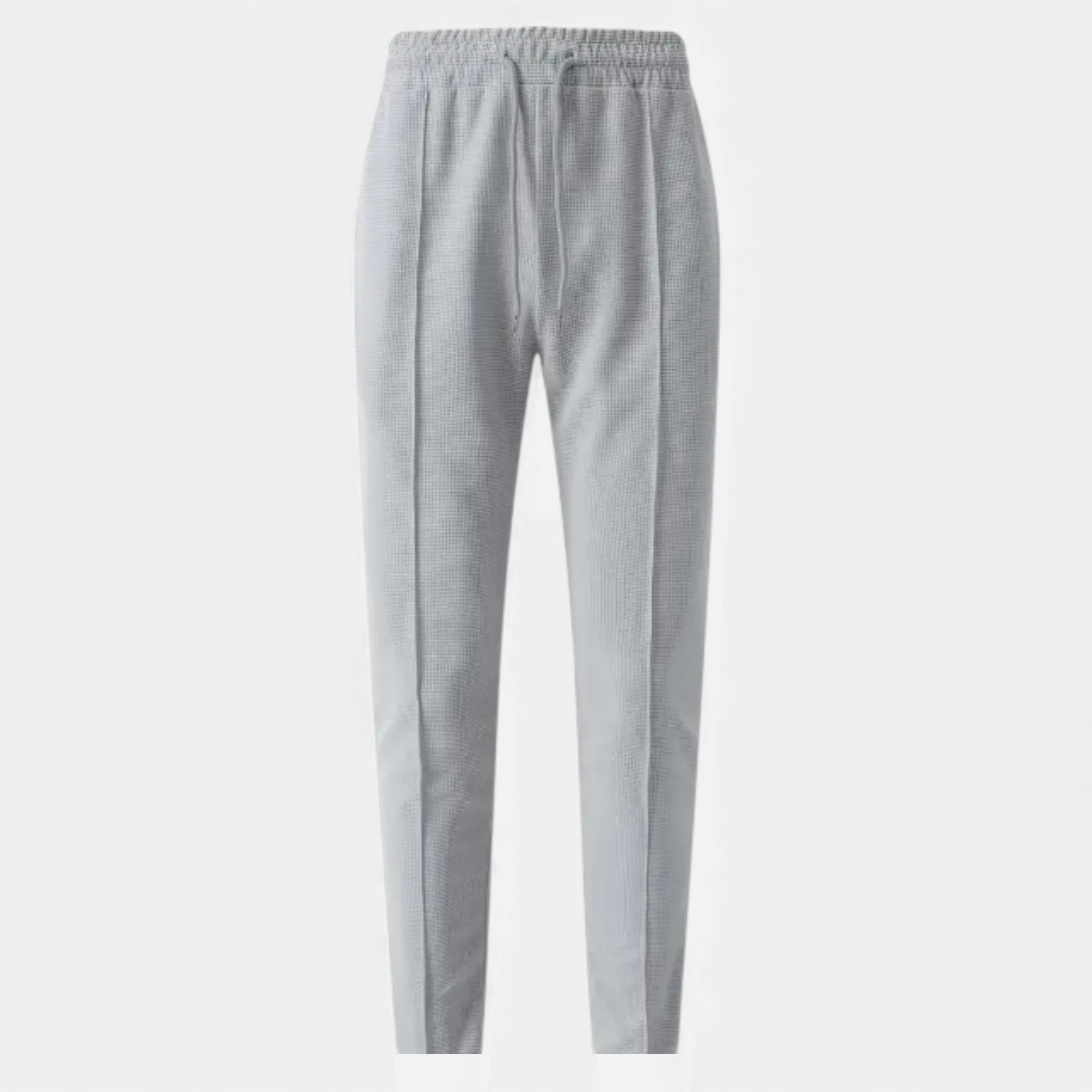 Lurvain | Men’s Waffle Knit Casual Pants – Relaxed Aristocracy
