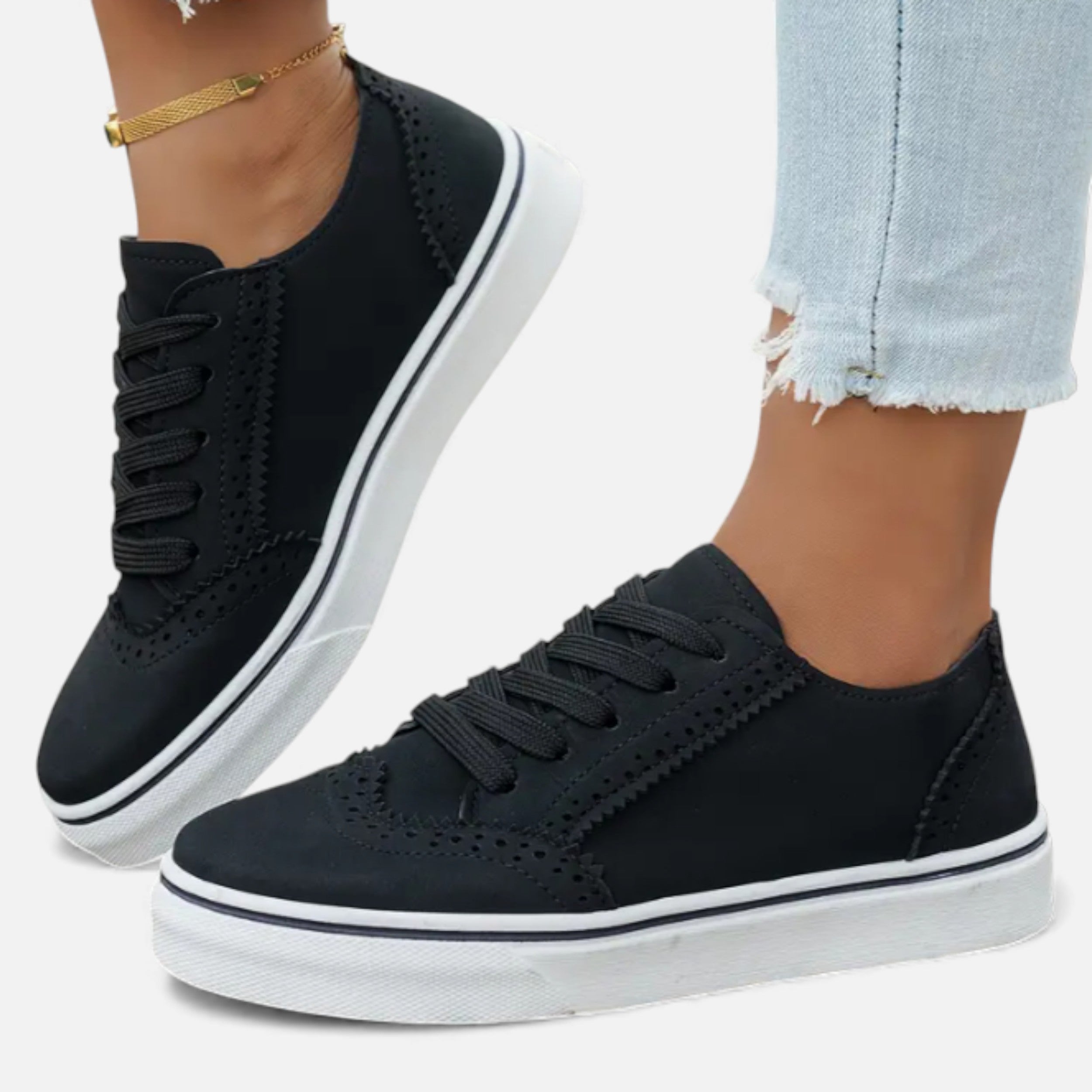 Lurvain | Women’s Mesh Knit Sneakers — Lightweight Walkers