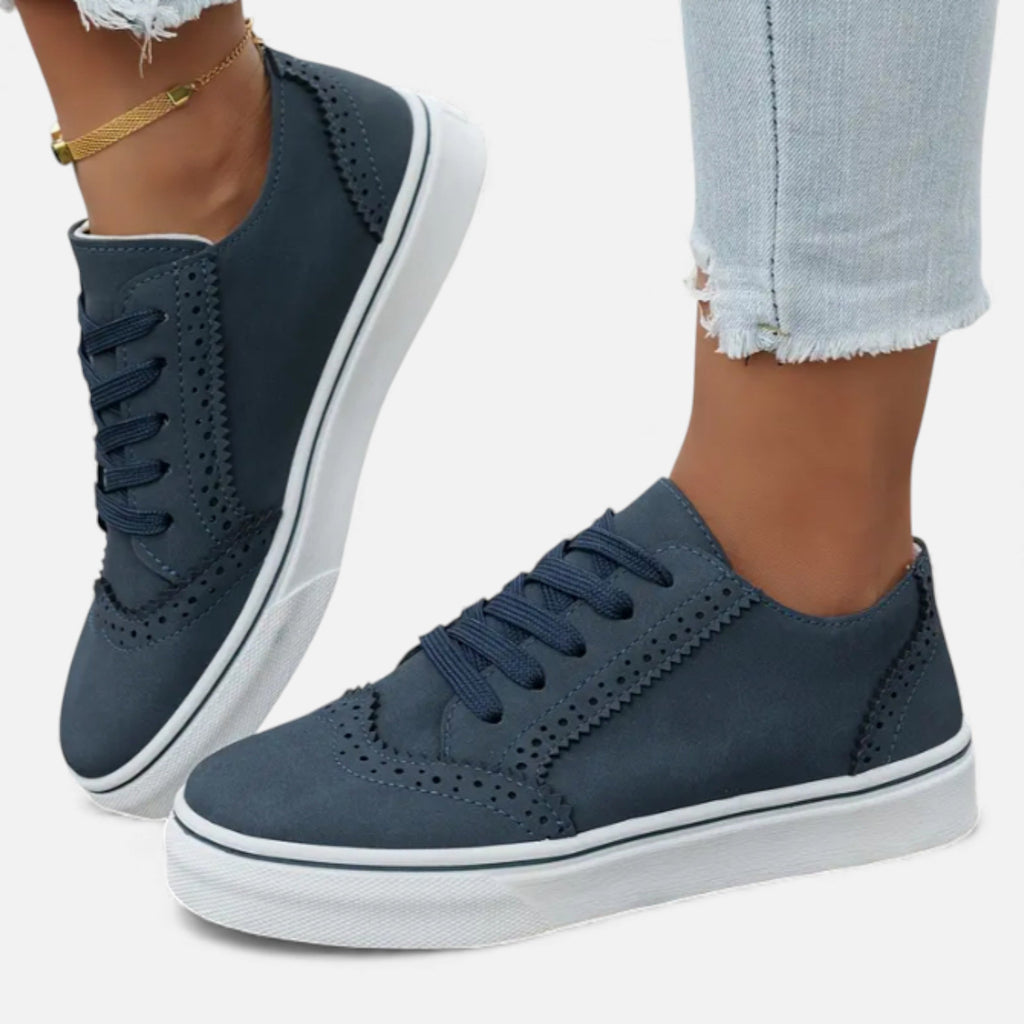 Alveraine | Women’s Mesh Knit Sneakers — Lightweight Walkers