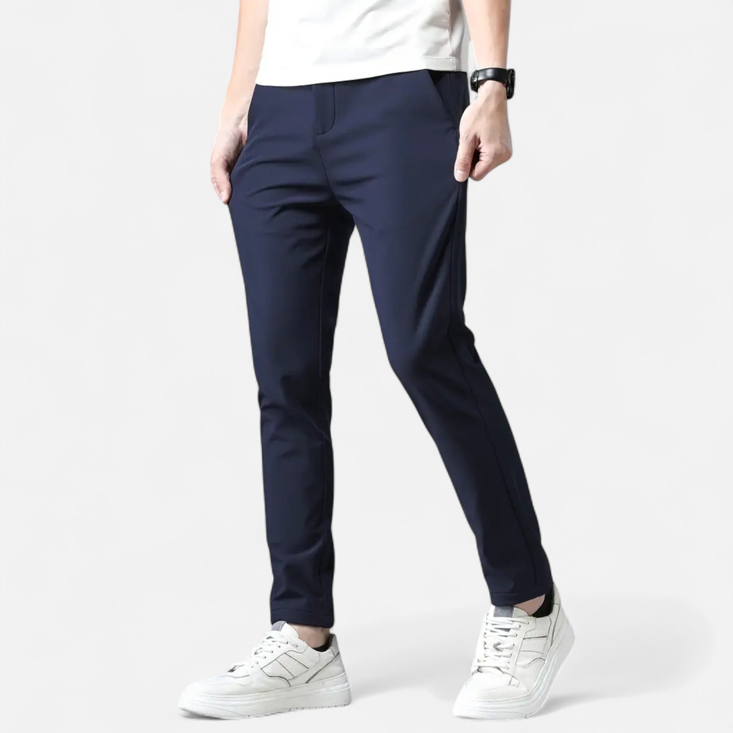 Lurvain | Men’s Slim-Fit Trousers – Refined Business Elegance