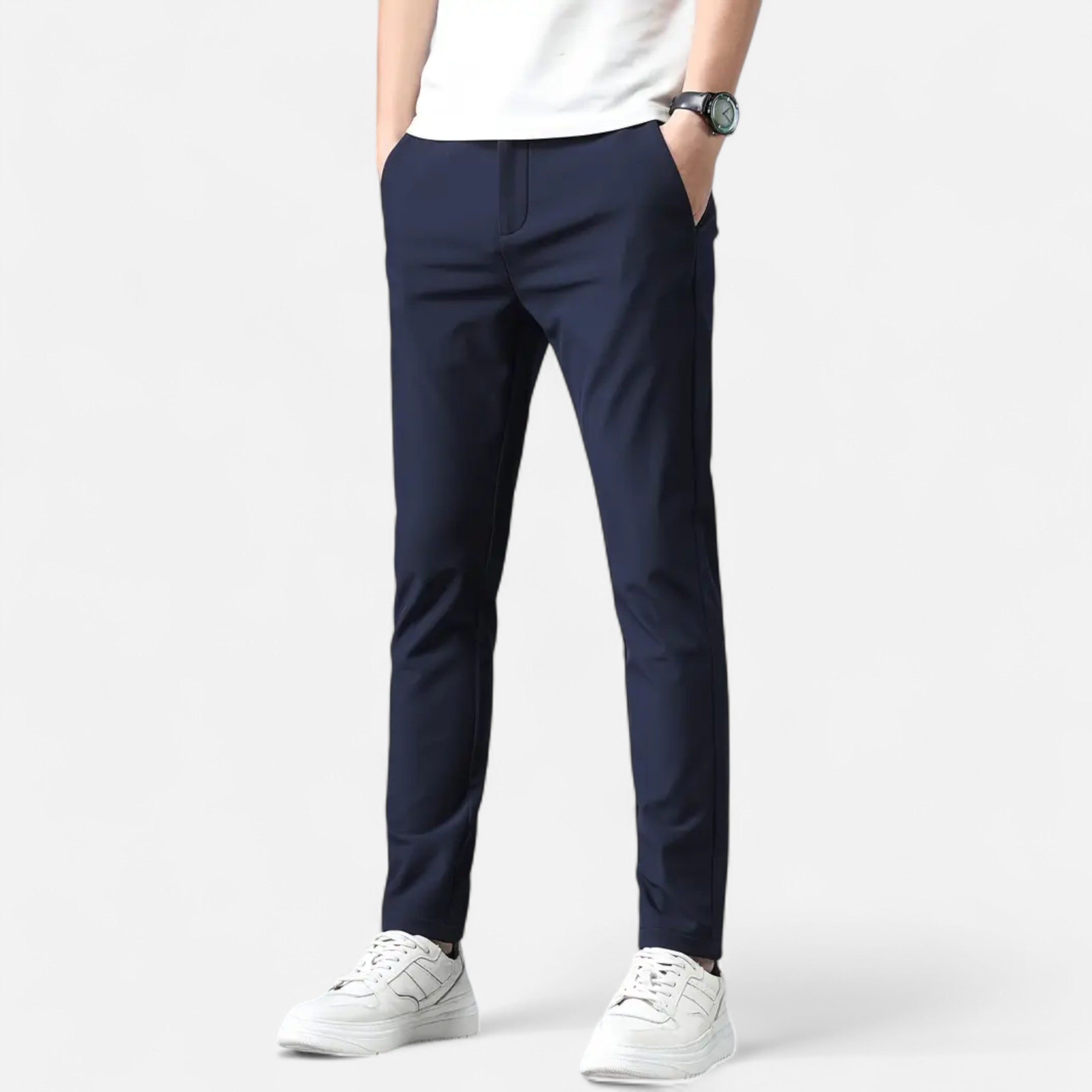 Lurvain | Men’s Slim-Fit Trousers – Refined Business Elegance