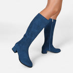 Alveraine | Women’s Skinny Zipper Boots