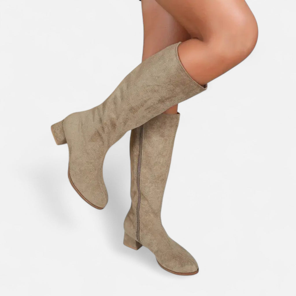 Lurvain | Women’s Skinny Zipper Boots