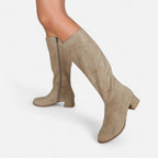 Alveraine | Women’s Skinny Zipper Boots