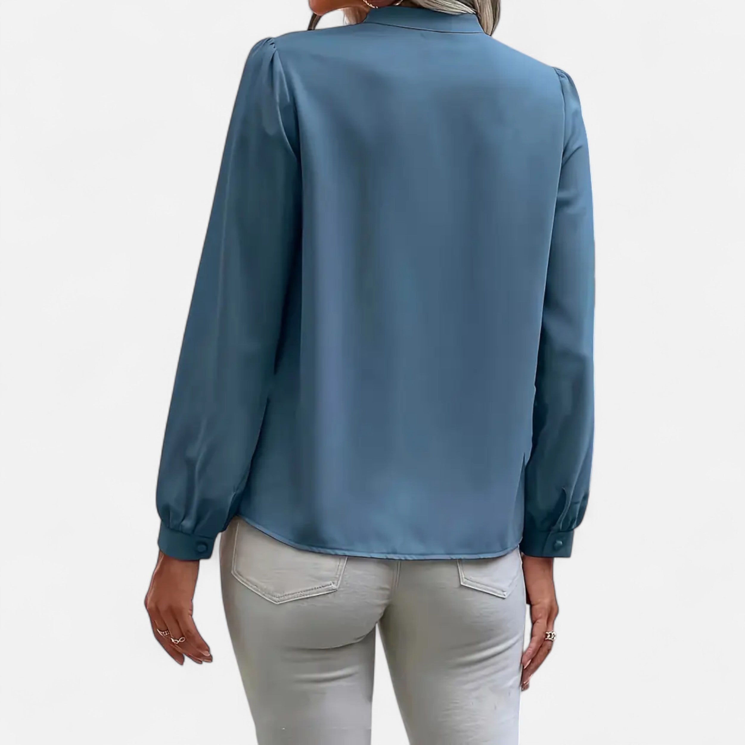Lurvain | Women’s Elegant Tie-Neck Blouse