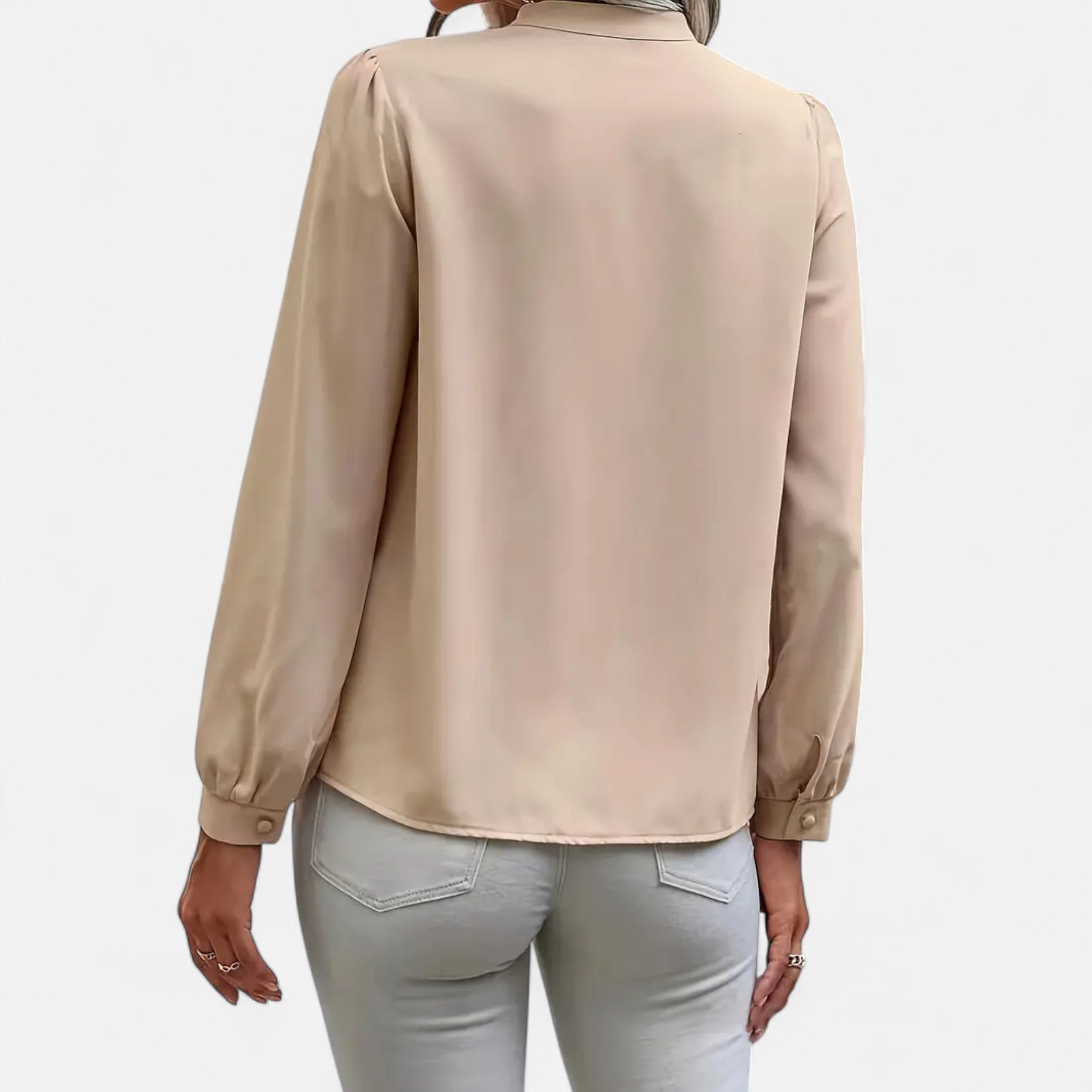 Lurvain | Women’s Elegant Tie-Neck Blouse