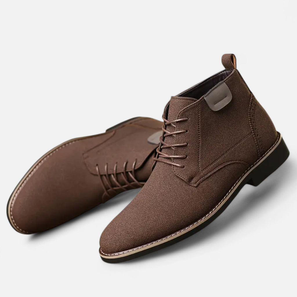 Lurvain | Men’s Retro Business Lace-Up Boots