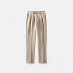 Alveraine | Men’s Naples Trousers – High-Waist British Style