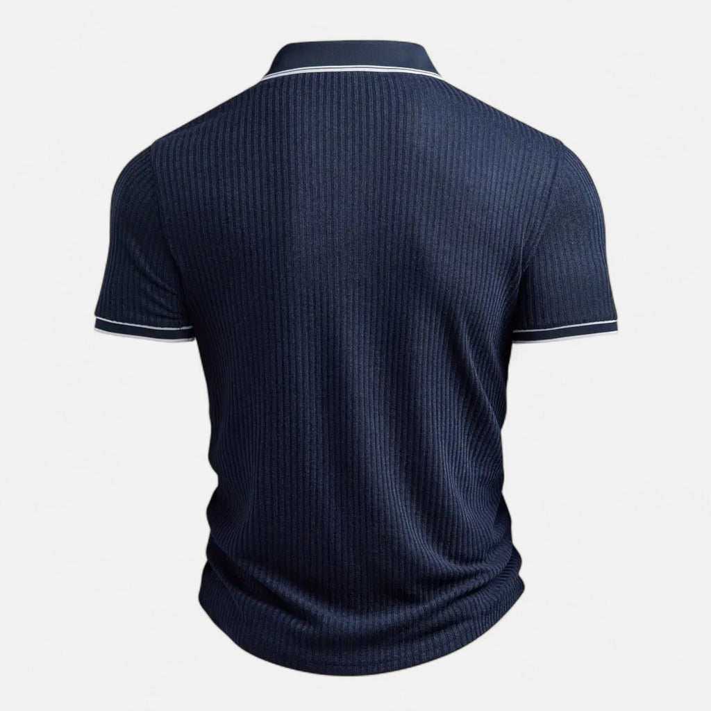 Lurvain | Men’s Summer Polo Shirt – Classic Knit Design
