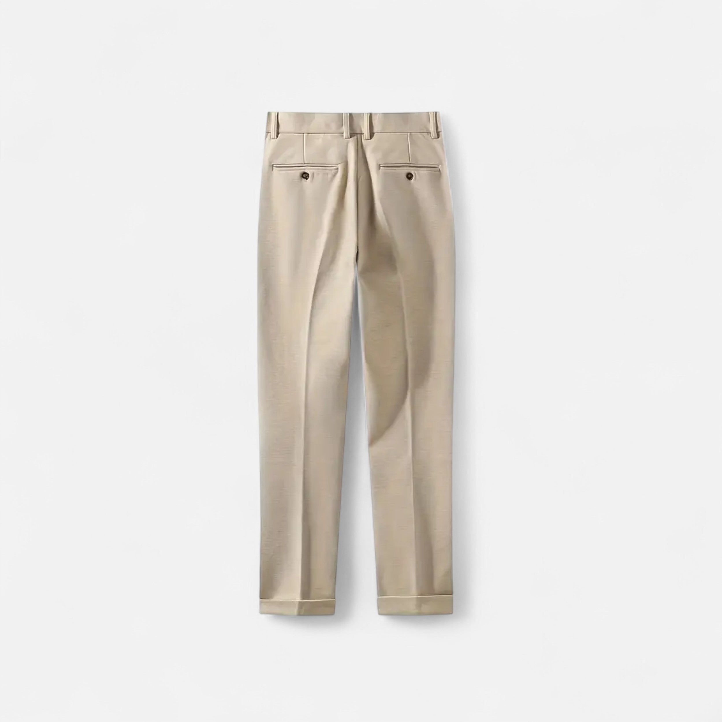 Lurvain | Men’s Naples Trousers – High-Waist British Style