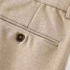 Alveraine | Men’s Naples Trousers – High-Waist British Style
