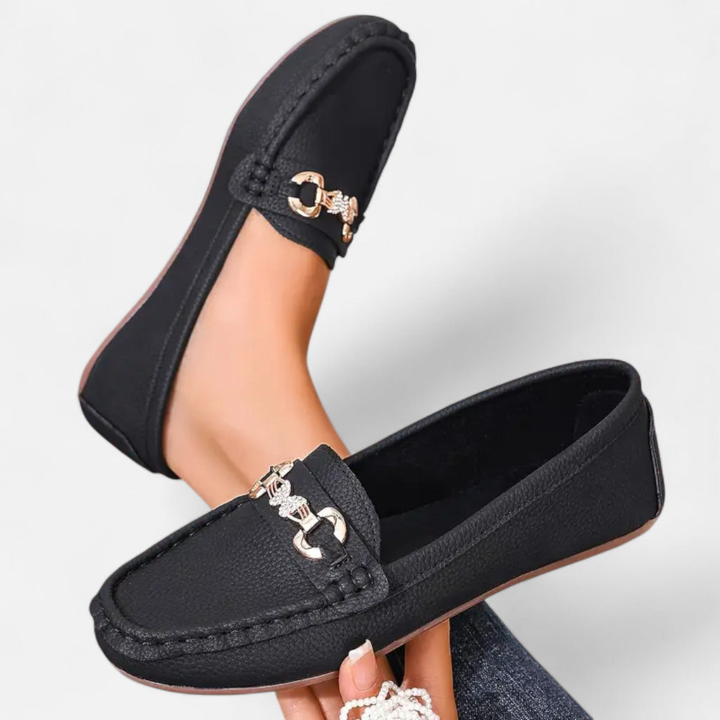 Lurvain | Women’s Diamond Butterfly Strap Shoes