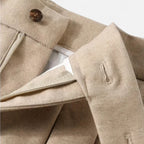 Alveraine | Men’s Naples Trousers – High-Waist British Style