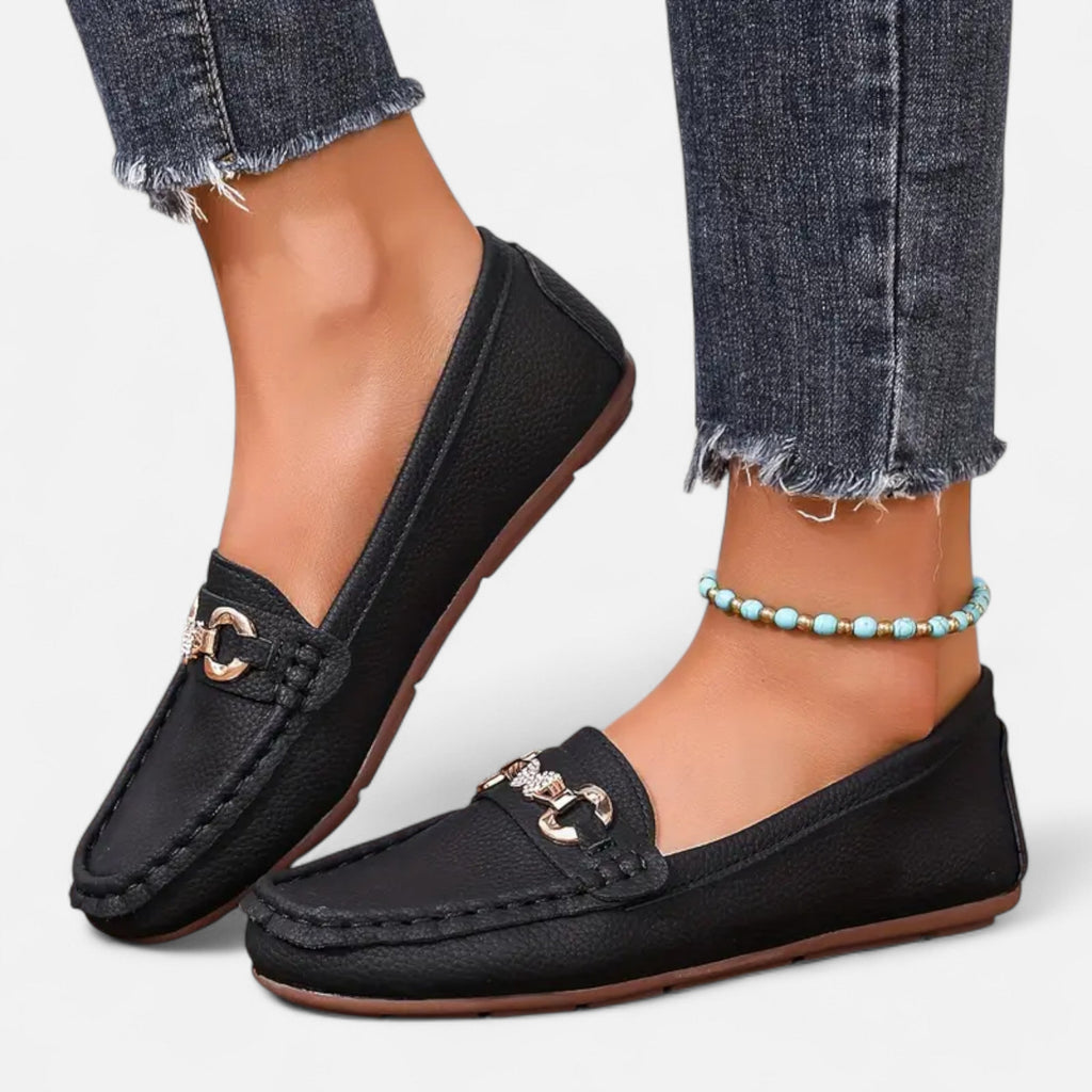 Lurvain | Women’s Diamond Butterfly Strap Shoes