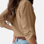 Alveraine | Women’s Elegant Button-Up Shirt