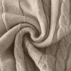 Alveraine | Men’s Cable-Knit Cardigan