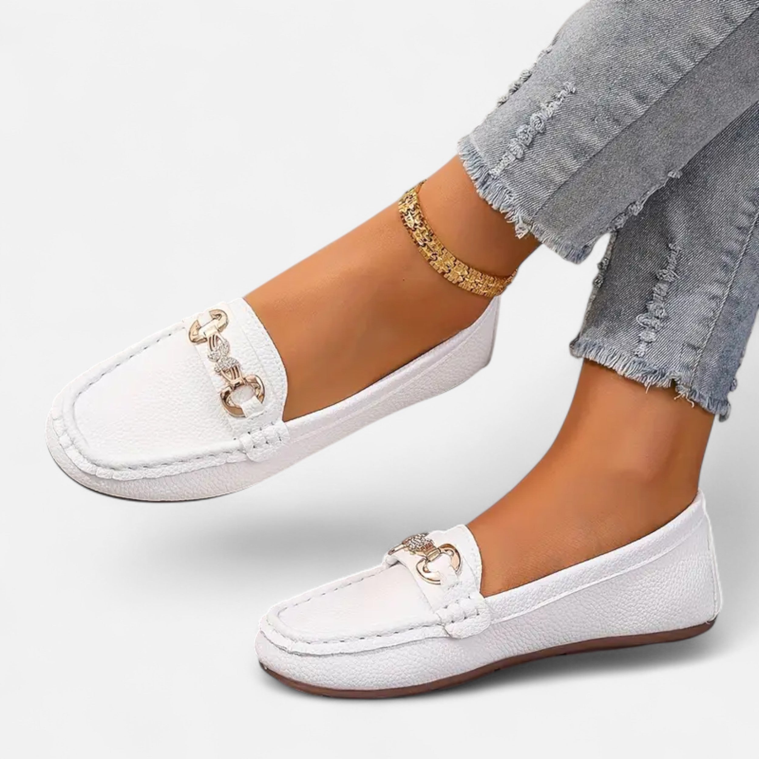 Lurvain | Women’s Diamond Butterfly Strap Shoes