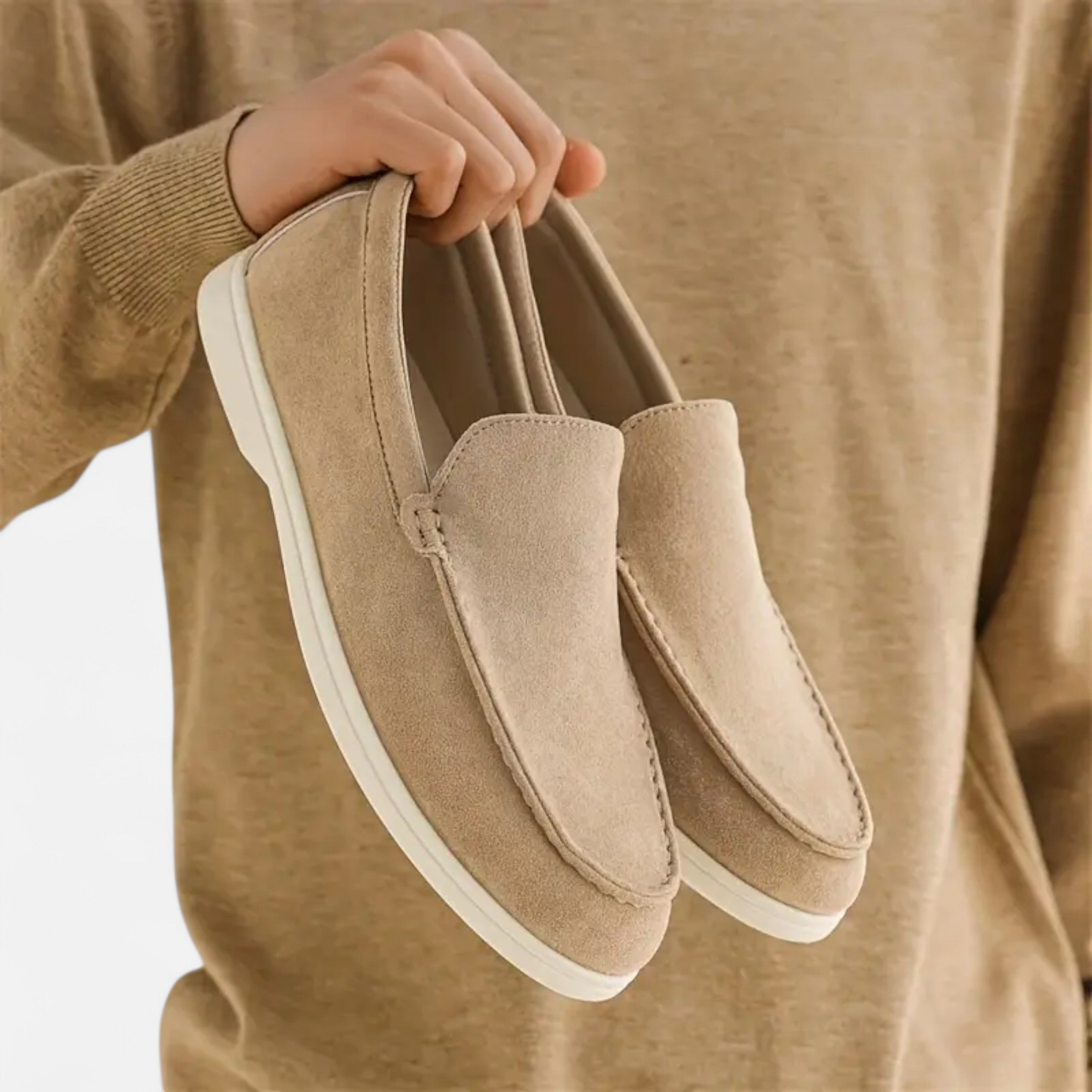 Lurvain | Men’s Slip-On Loafers Synthetic Upper & Sole