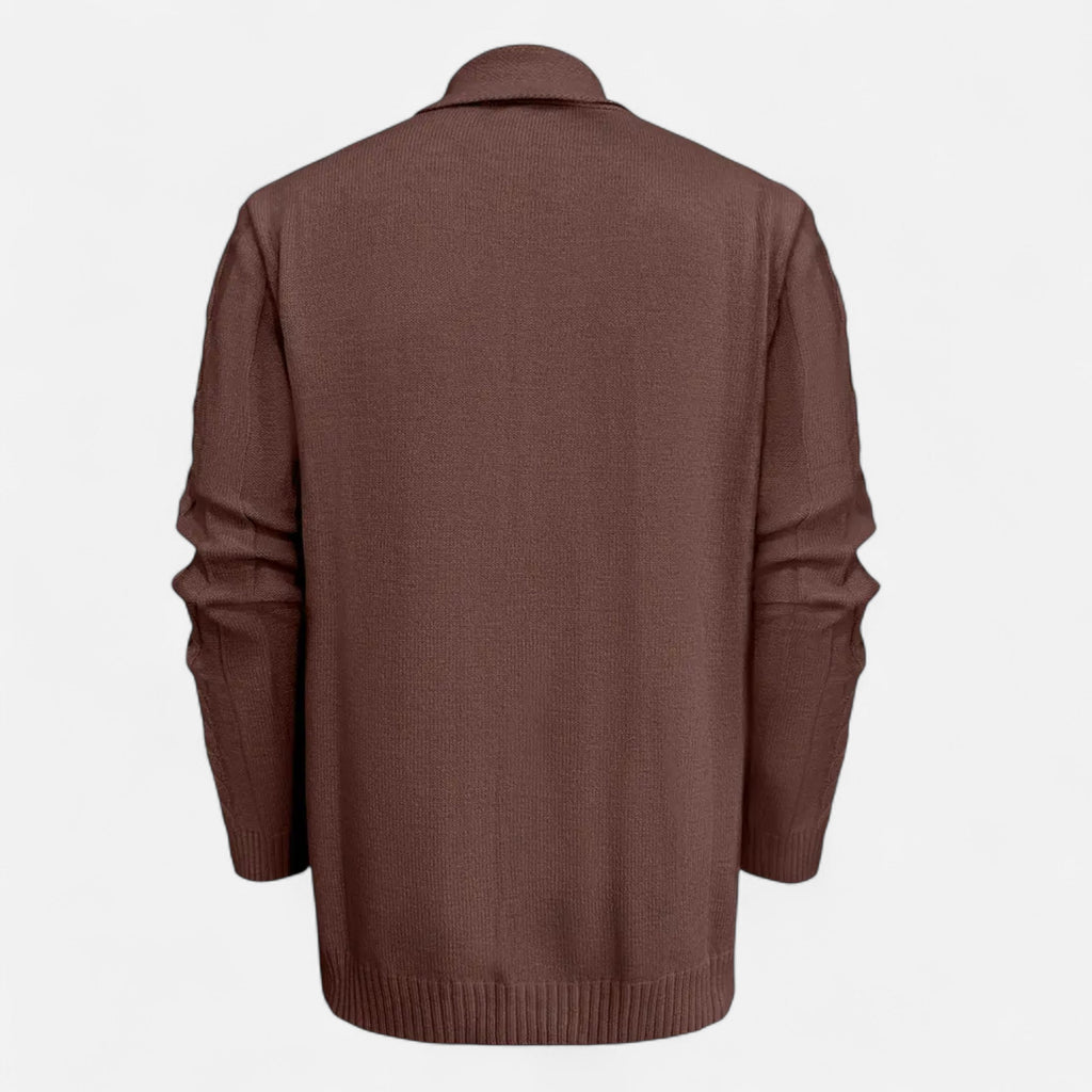 Alveraine | Men’s Cable-Knit Cardigan