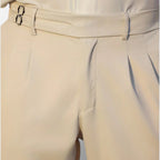 Alveraine | Men’s Relaxed-Fit Pants – Double-Button Classic