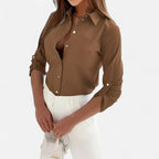 Alveraine | Women’s Elegant Button-Up Shirt