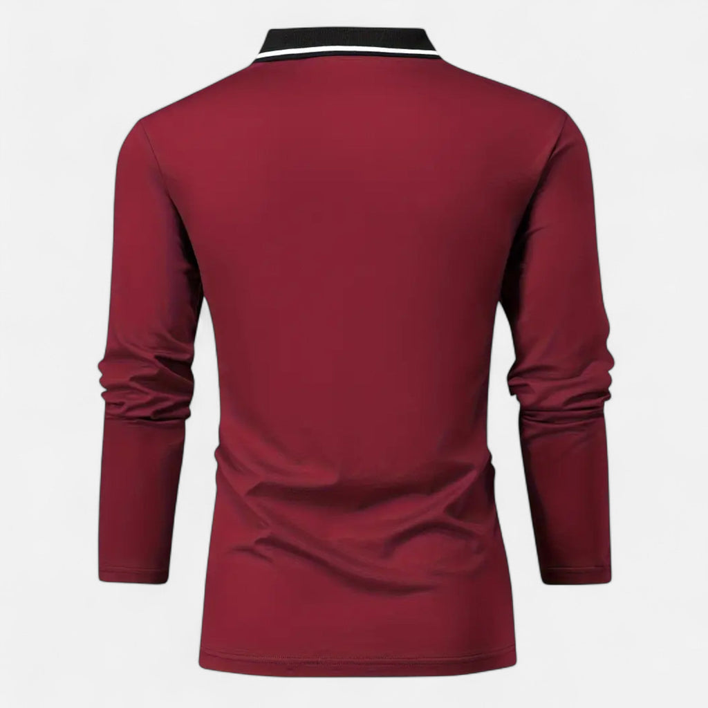 Lurvain | Men’s Casual Rugby Top – Timeless Autumn Layer