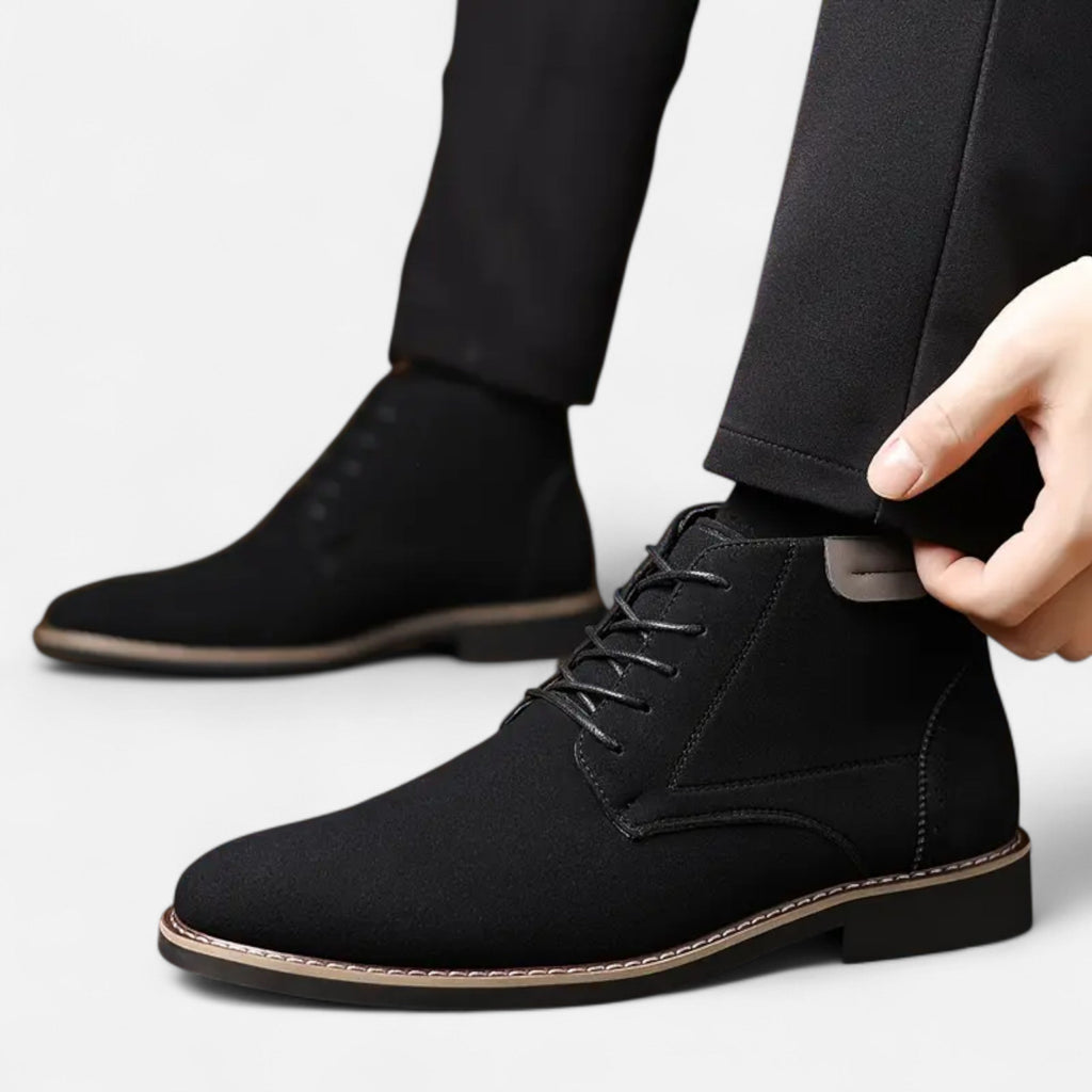 Lurvain | Men’s Retro Business Lace-Up Boots