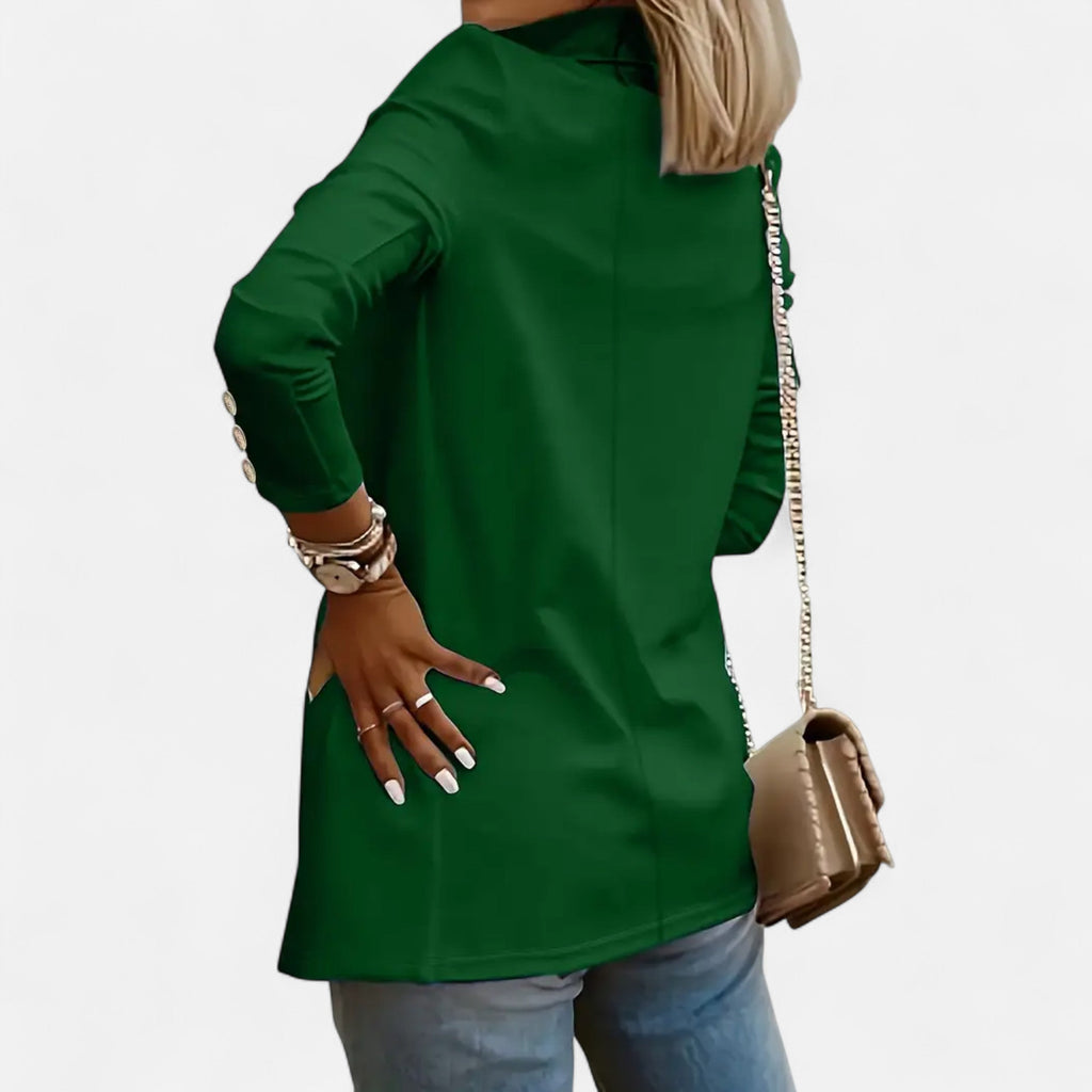 Lurvain | Women’s Chic Mid-Length Lapel Cardigan