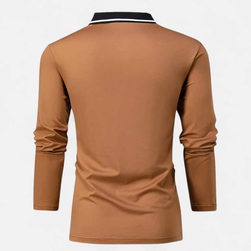 Lurvain | Men’s Casual Rugby Top – Timeless Autumn Layer