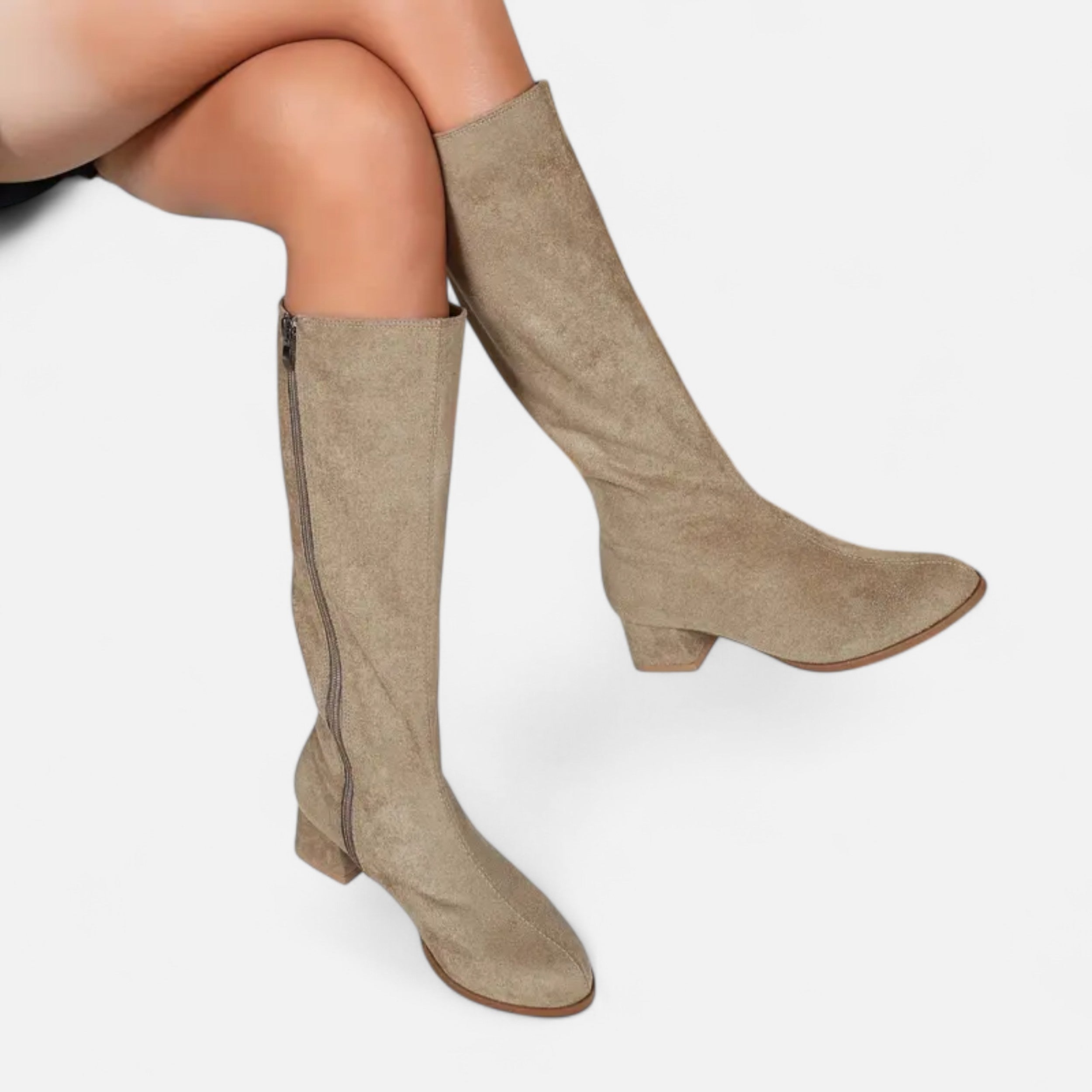Lurvain | Women’s Skinny Zipper Boots