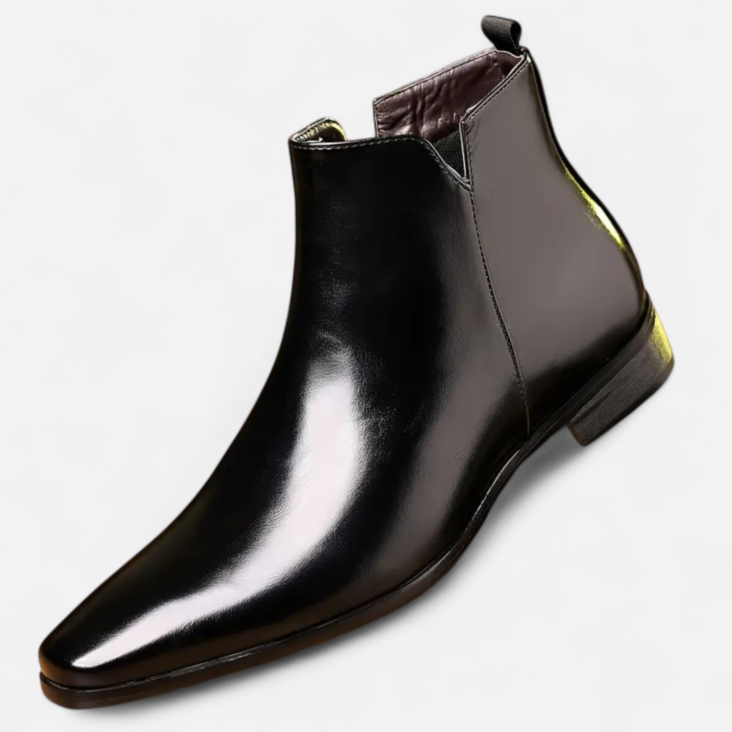 Lurvain | Men’s Vintage Leather Lace-Up Business Boots