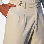 Alveraine | Men’s Relaxed-Fit Pants – Double-Button Classic