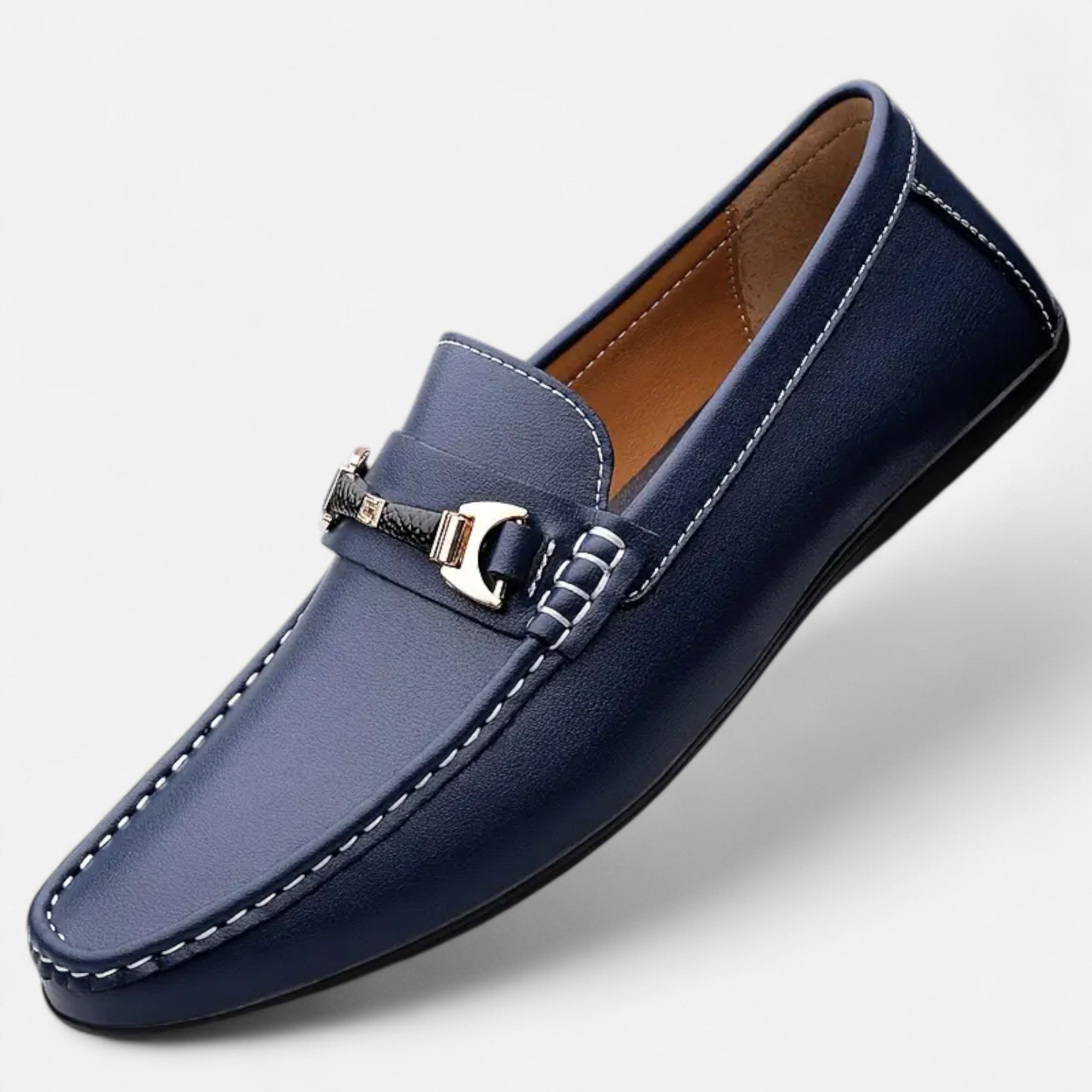 Lurvain | Men’s Slip-On Loafers Leather